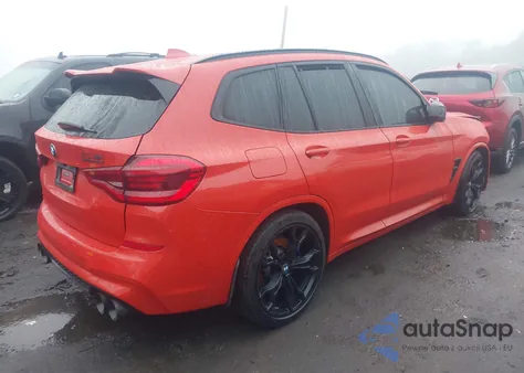 2020 BMW X3 M Competition from USA, damaged, VIN 5YMTS0C05LLT10142